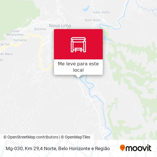 Mg-030, Km 29,4 Norte mapa