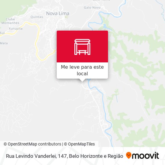 Rua Levindo Vanderlei, 147 mapa