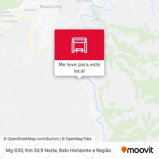 Mg-030, Km 30,9 Norte mapa