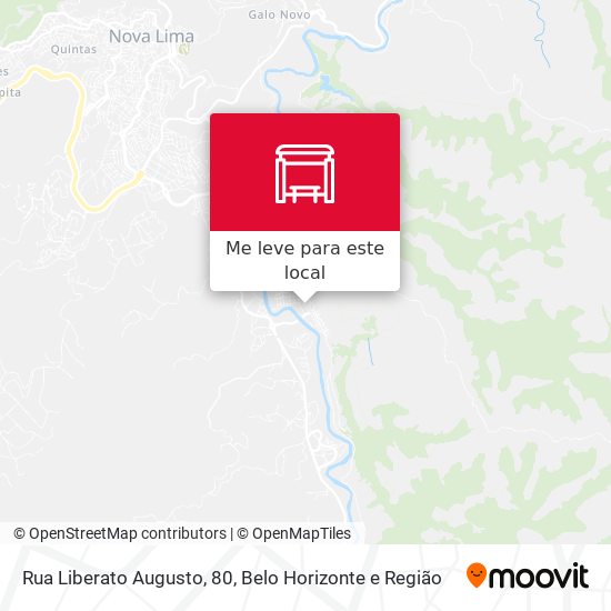 Rua Liberato Augusto, 80 mapa