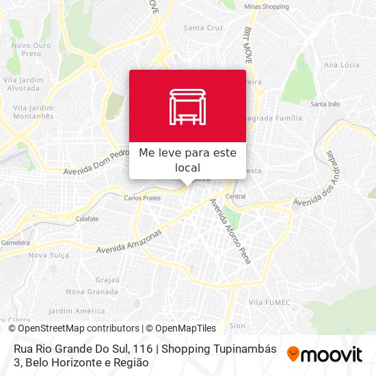 Rua Rio Grande Do Sul, 116 | Shopping Tupinambás 3 mapa