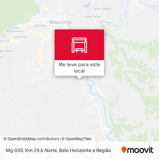 Mg-030, Km 29,6 Norte mapa