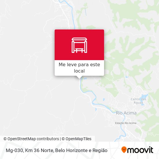 Mg-030, Km 36 Norte mapa
