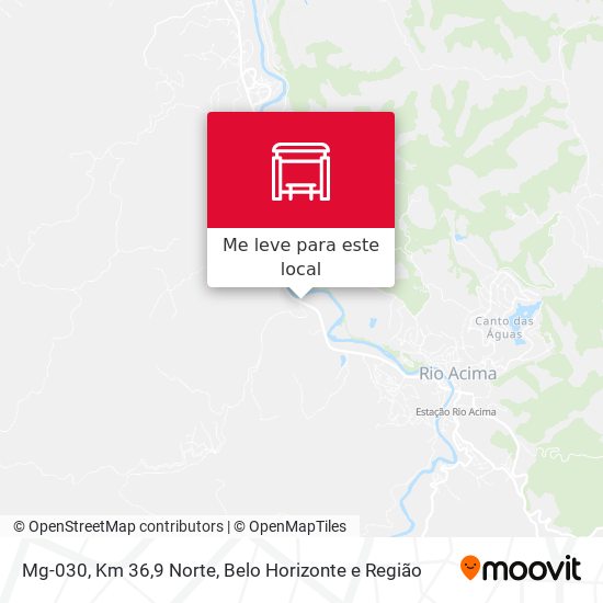 Mg-030, Km 36,9 Norte mapa