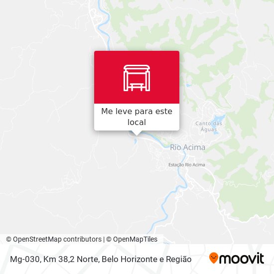 Mg-030, Km 38,2 Norte mapa