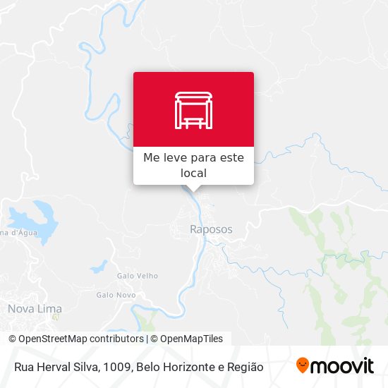Rua Herval Silva, 1009 mapa