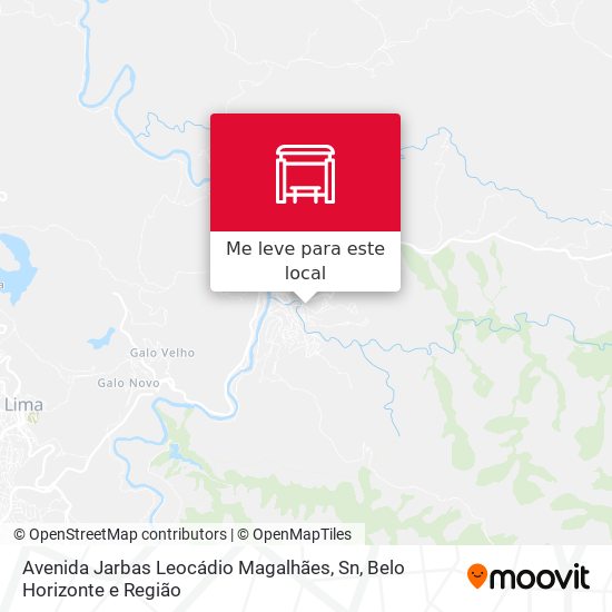 Avenida Jarbas Leocádio Magalhães, Sn mapa