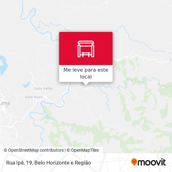 Rua Ipê, 19 mapa