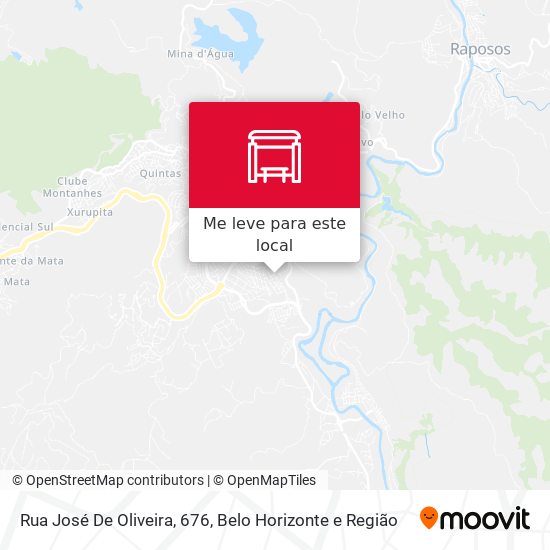 Rua José De Oliveira, 676 mapa