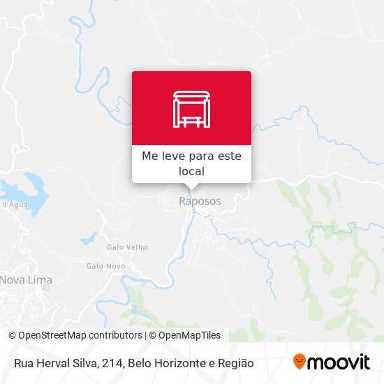 Rua Herval Silva, 214 mapa