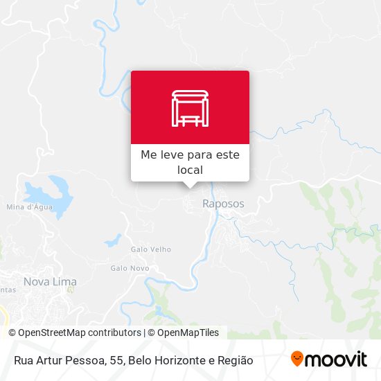 Rua Artur Pessoa, 55 mapa