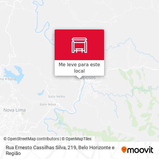 Rua Ernesto Cassilhas Silva, 219 mapa