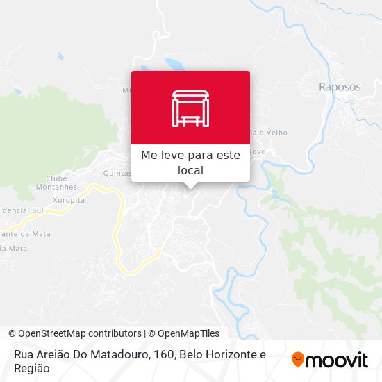 Rua Areião Do Matadouro, 160 mapa