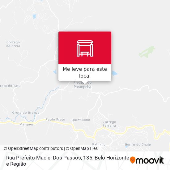 Rua Prefeito Maciel Dos Passos, 135 mapa