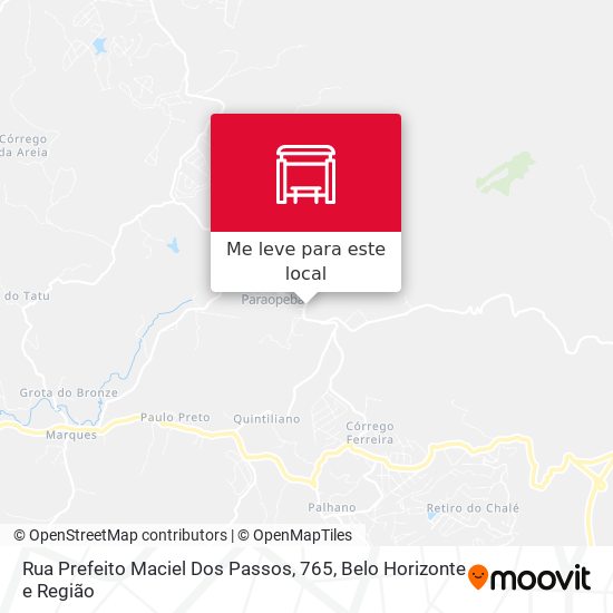 Rua Prefeito Maciel Dos Passos, 765 mapa
