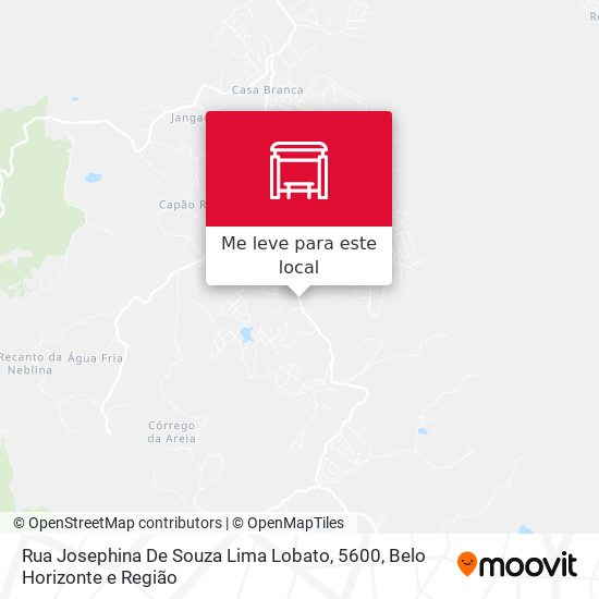 Rua Josephina De Souza Lima Lobato, 5600 mapa