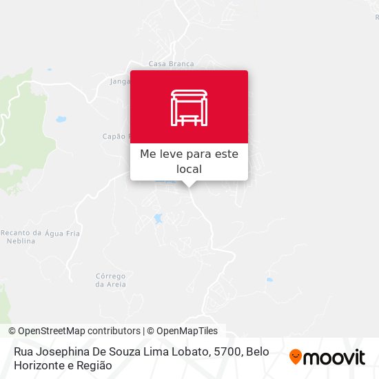 Rua Josephina De Souza Lima Lobato, 5700 mapa