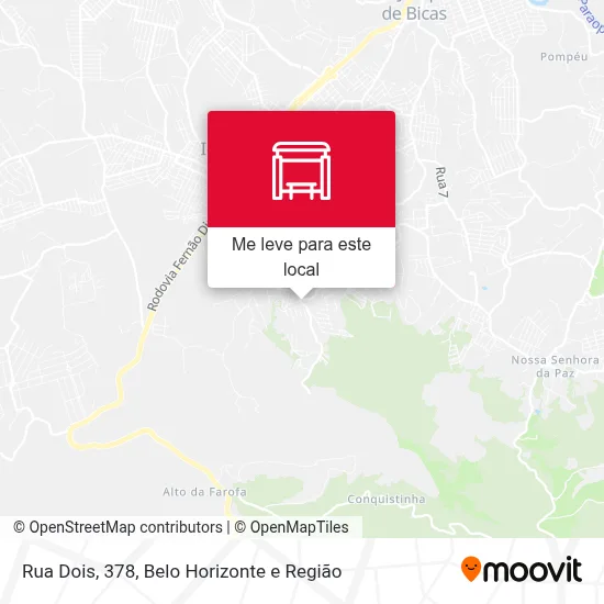 Rua Dois, 378 mapa