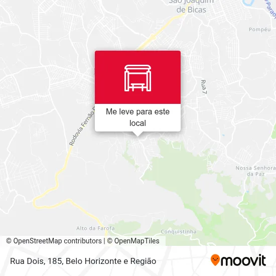 Rua Dois, 185 mapa