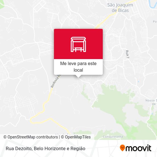 Rua Dezoito mapa