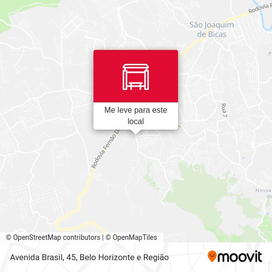 Avenida Brasil, 45 mapa
