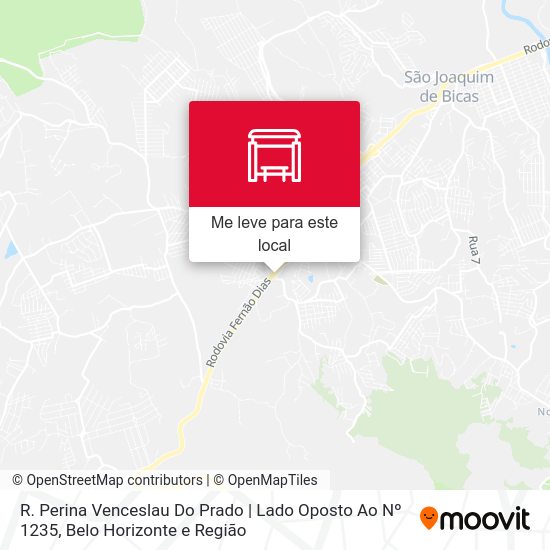 R. Perina Venceslau Do Prado | Lado Oposto Ao Nº 1235 mapa