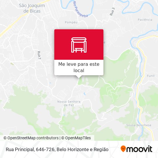 Rua Principal, 646-726 mapa