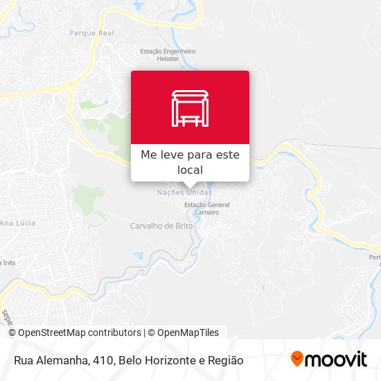 Rua Alemanha, 410 mapa