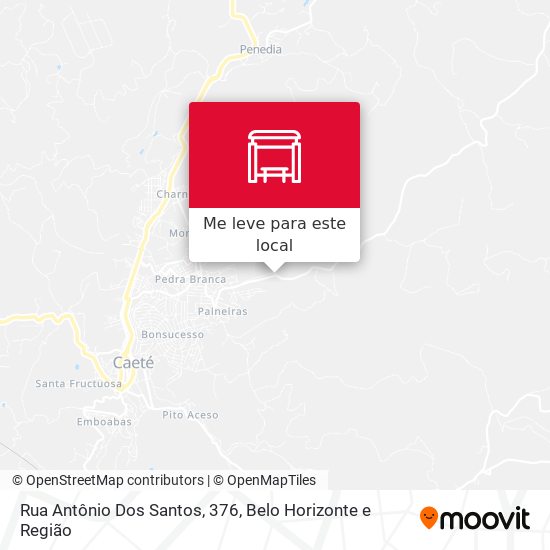 Rua Antônio Dos Santos, 376 mapa