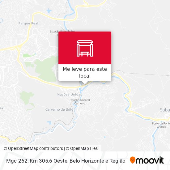 Mgc-262, Km 305,6 Oeste mapa