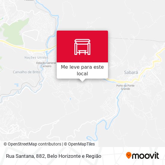 Rua Santana, 882 mapa