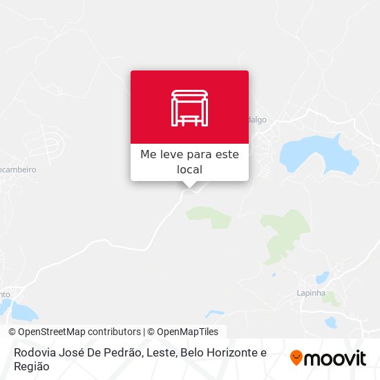 Rodovia José De Pedrão, Leste mapa