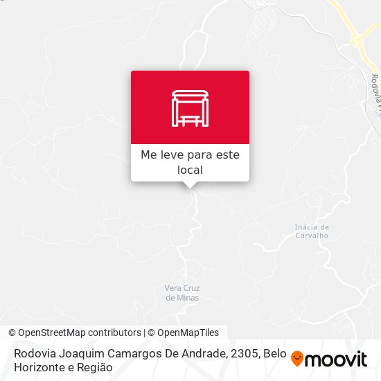 Rodovia Joaquim Camargos De Andrade, 2305 mapa