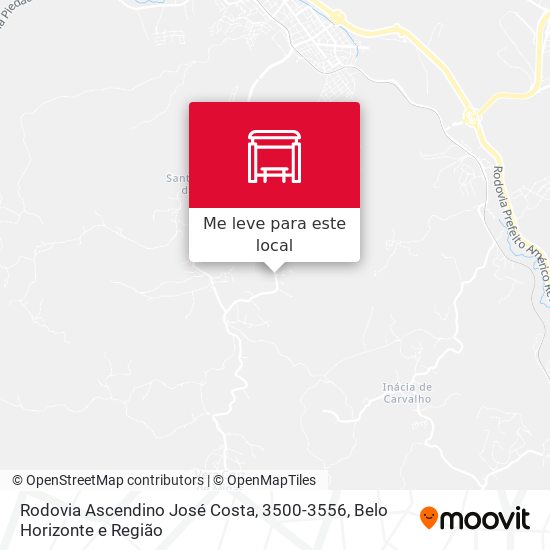 Rodovia Ascendino José Costa, 3500-3556 mapa