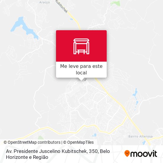 Av. Presidente Juscelino Kubitschek, 350 mapa