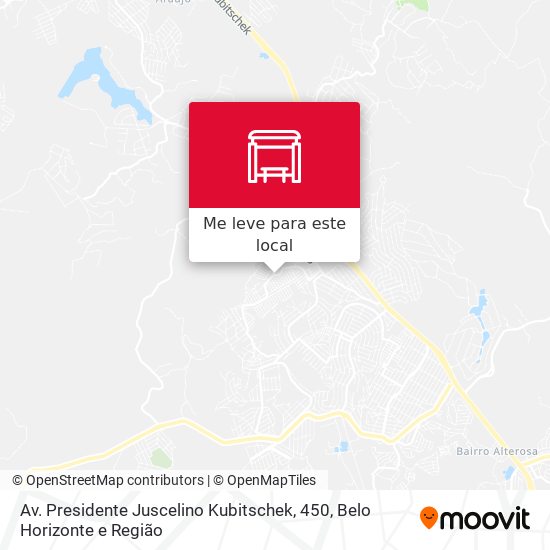 Av. Presidente Juscelino Kubitschek, 450 mapa
