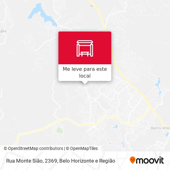 Rua Monte Sião, 2369 mapa