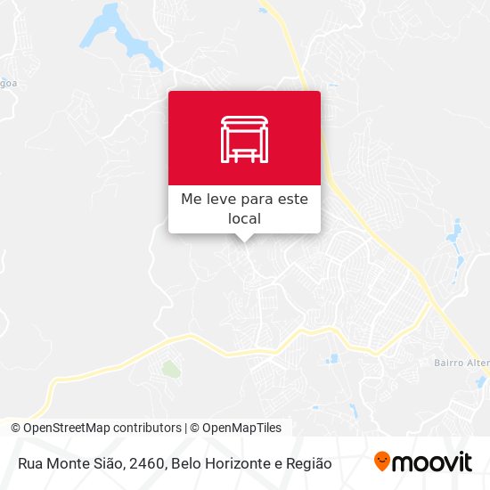 Rua Monte Sião, 2460 mapa