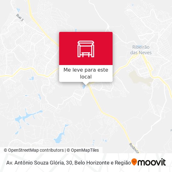 Av. Antônio Souza Glória, 30 mapa