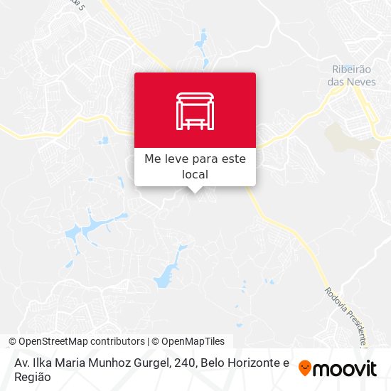Av. Ilka Maria Munhoz Gurgel, 240 mapa