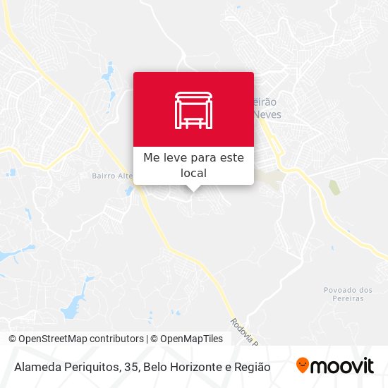 Alameda Periquitos, 35 mapa