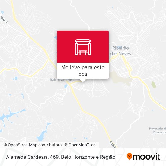 Alameda Cardeais, 469 mapa