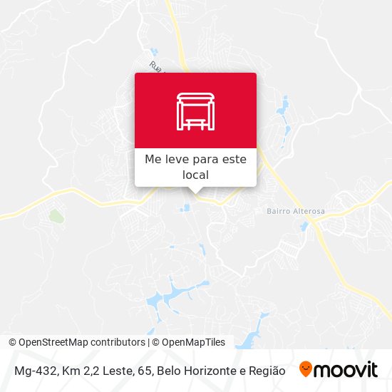 Mg-432, Km 2,2 Leste, 65 mapa