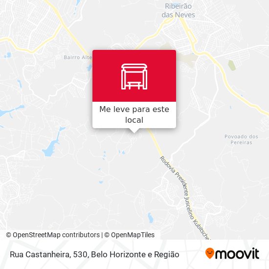 Rua Castanheira, 530 mapa