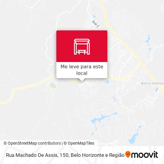 Rua Machado De Assis, 150 mapa