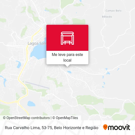 Rua Carvalho Lima, 53-75 mapa