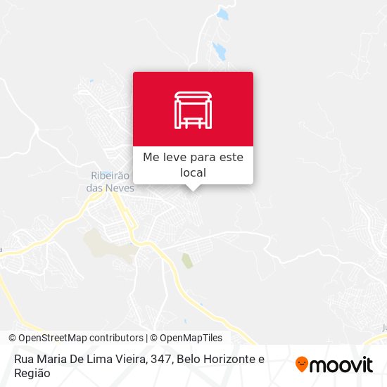 Rua Maria De Lima Vieira, 347 mapa