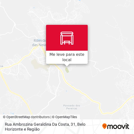Rua Ambrozina Geraldina Da Costa, 31 mapa
