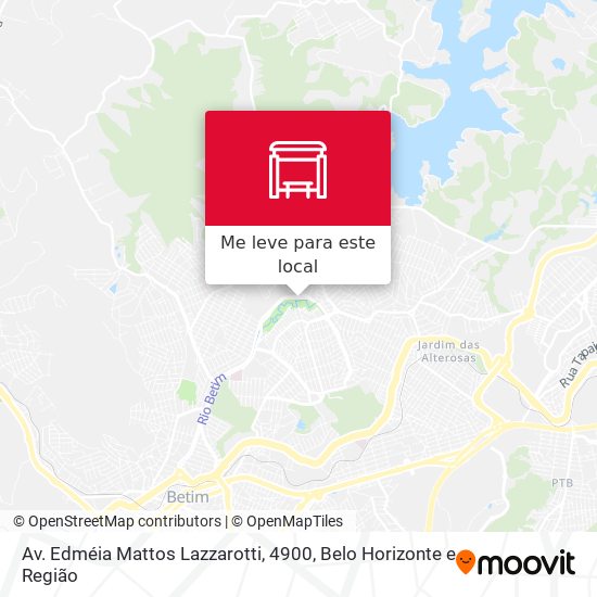 Av. Edméia Mattos Lazzarotti, 4900 mapa