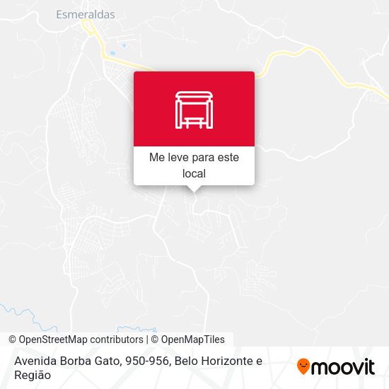 Avenida Borba Gato, 950-956 mapa